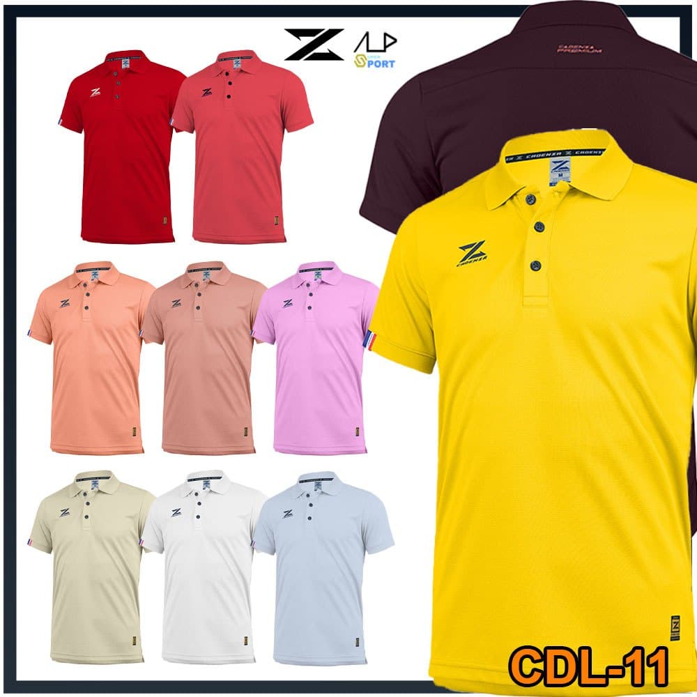 ลดโหดเหมือนโกรธใคร! เสื้อโปโลคอปกผู้ชาย CADENZA รุ่น CDL-11 S 2 แท้ 100 รูปที่ 1
