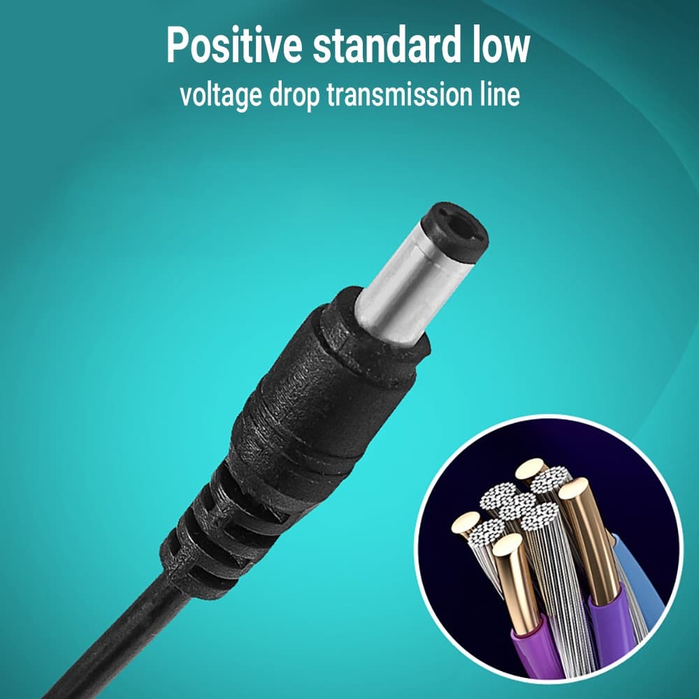 ส่งจากไทยอะแดปเตอร์ไฟฟ้า 12V2A เครื่องชาร์จแบตเตอรี่ลิเธียม สหรัฐอเมริกา สหภาพยุโรป สหราชอาณาจักร ออสเตรเลีย 5V2A รูปที่ 5
