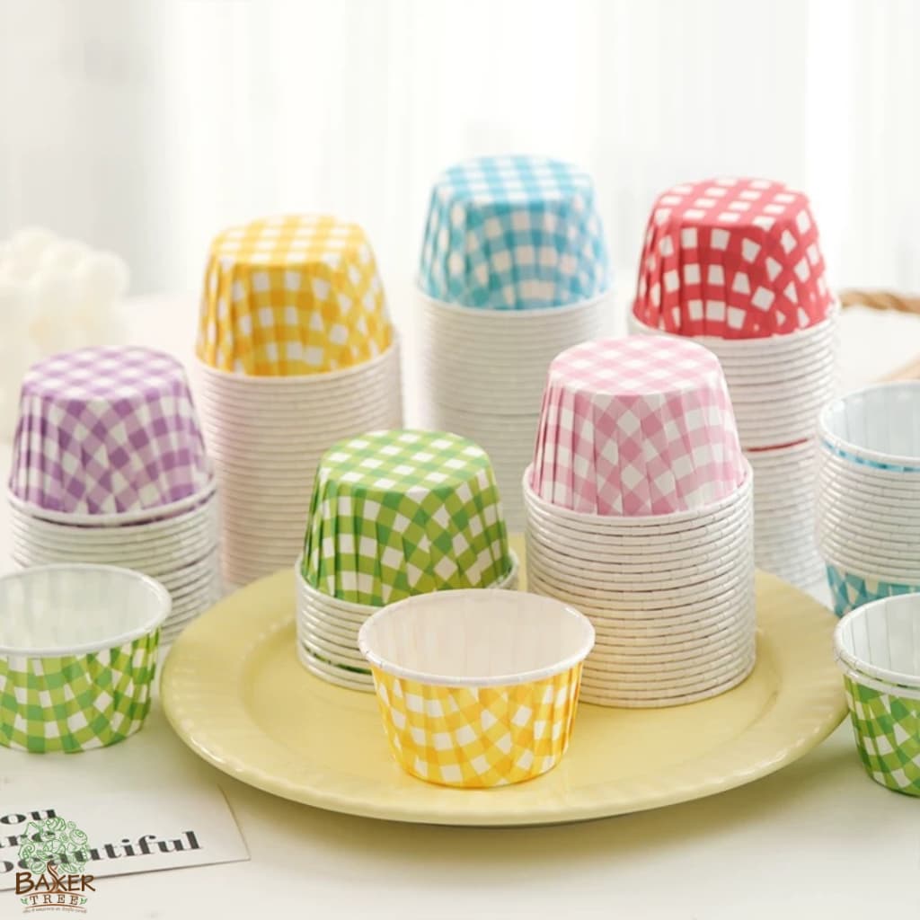 Baker Tree ถ้วยคัพเค้ก มัฟฟิ่น ถ้วยอบขนม ถ้วยม้วนขอบ ถ้วยกระดาษคัพเค้ก เบอร์ 5039 รูปที่ 2