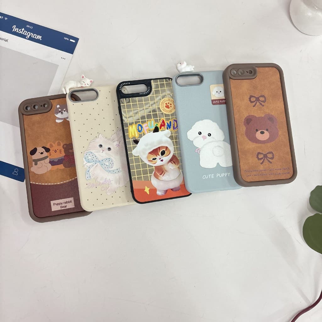 มาใหม่ เคส For iPhone 7Plus 8Plus ลายการ์ตูน น่ารัก สำหรับ i7plus i8plus ไอโฟน7พลัส 8พลัส case สำหรับ 7Plus 8Plus รูปที่ 9