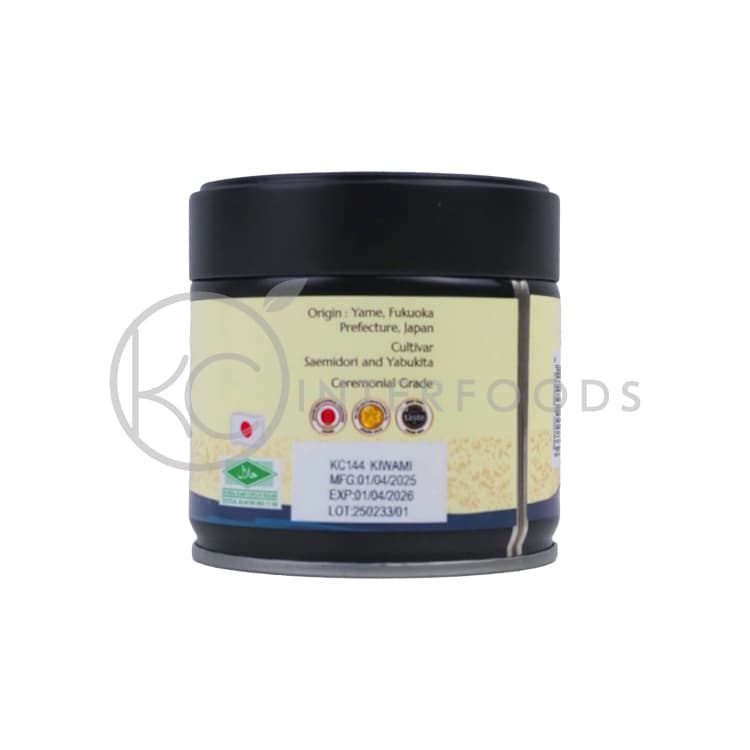ผงมัทฉะยาเมะ เกรดพิธีการ Kiwami 50 กรัม | Ceremonial Grade Yame Matcha Powder รูปที่ 8