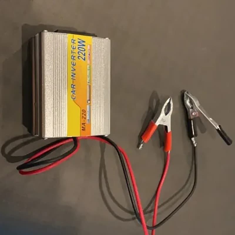 COD 220W อินเวอร์เตอร์ 12V-220V เครื่องแปลงไฟรถเป็นไฟบ้าน ตัวแปลงไฟรถ ใช้อุปกรณ์ไฟบ้านได้ในรถ DC 12V to AC 220V 220W รูปที่ 4