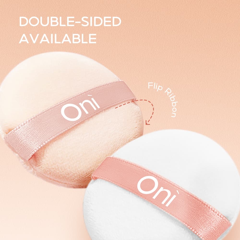 Oni Ultra Soft Velour Body Powder Puff-A รูปที่ 3