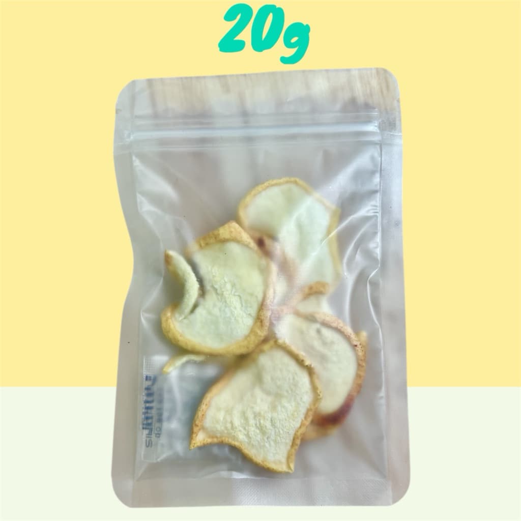 สาลี่สไลด์อบแห้ง สำหรับสัตว์ฟันแทะ ขนาด 20 กรัม | ราคาเพียง 20 บาทเท่านั้น! รูปที่ 3