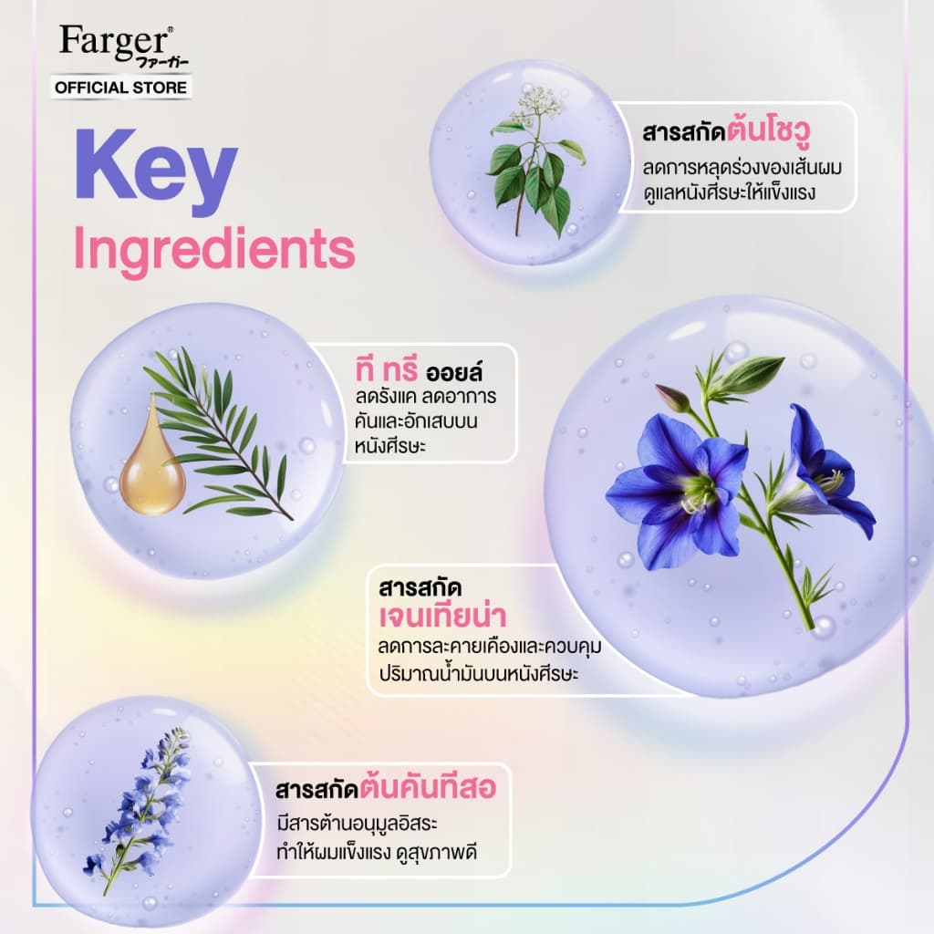Farger Fgdg Fragrance Dry Shampoo Spray ดรายแชมพู ลดผมมัน แชมพูแห้ง สเปรย์แต่งผมแบบแห้ง ดรายแชมพูลดผมมันทันที 150 มล. รูปที่ 2