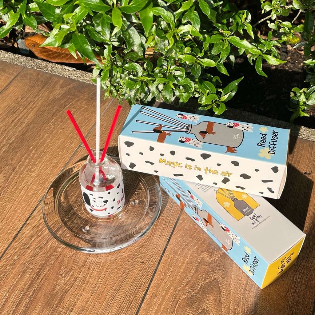 Dalmatian REED DIFFUSER scent Flory ก้านหอมคุณภาพดี หอมกระจายทั่วห้อง รูปที่ 9