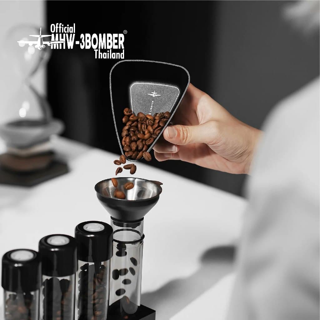MHW-3BOMBER Coffee Bean Dosing Cup & Spray Bottle Set ถ้วยตวงเมล็ดกาแฟ พร้อมขวดสเปร์ย รูปที่ 5