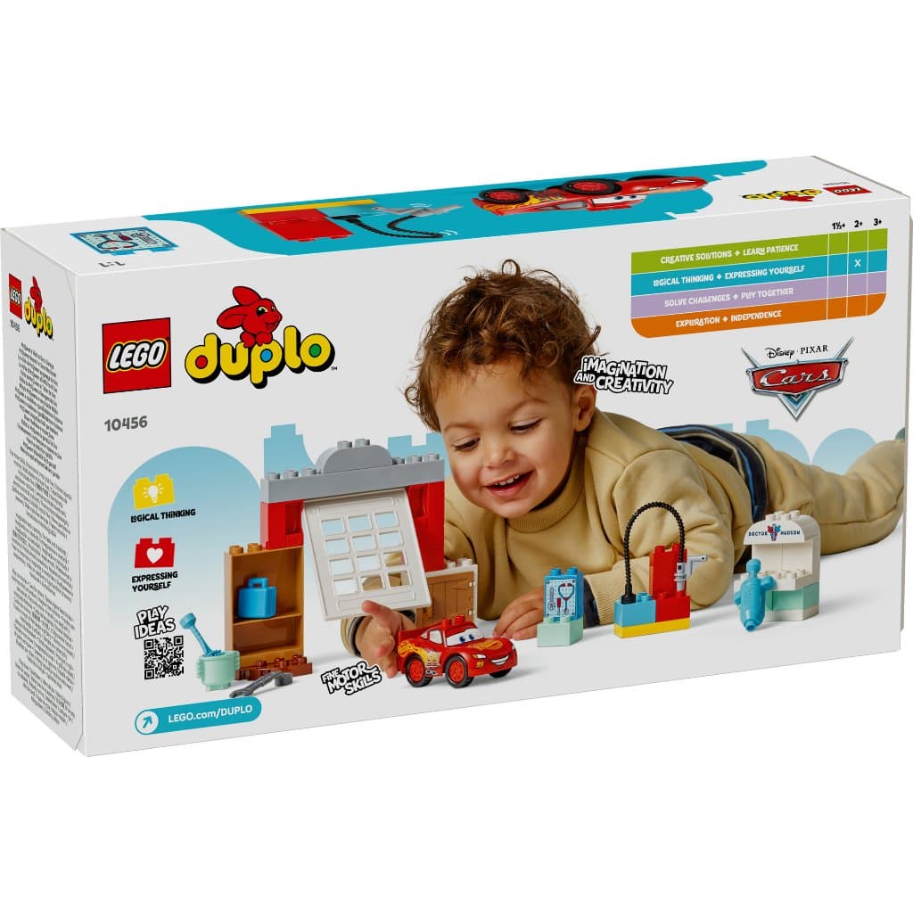 LEGO DUPLO Disney 10456 McQueen's Visit to Doc's Garage , Building Blocks, Kids Toy รูปที่ 8
