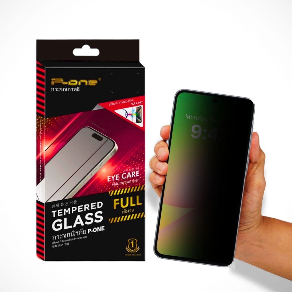 ฟิล์ม Dee ฟิล์มกระจก samsung a06 a05s a56 a12 a15 a05 a35 a03 a16 a22 a23 a55 เต็มจอ กันมอง กันเสือก รูปที่ 2