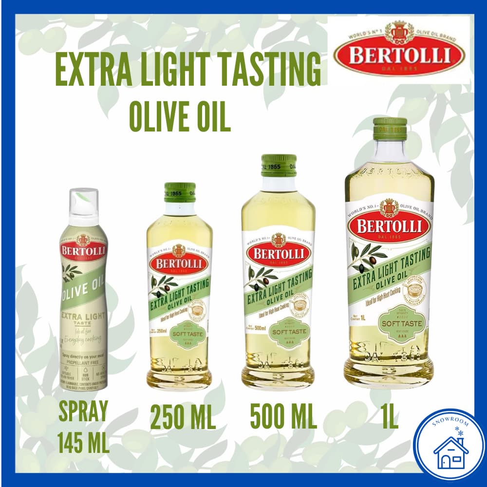 [น้ำมันมะกอก เบอร์ทอลลี่ เอ็กซ์ตร้า ไลท์ เทสติ้ง 250-1000 ML] Bertolli Extra Light สำหรับปรุงอาหาร รูปที่ 1