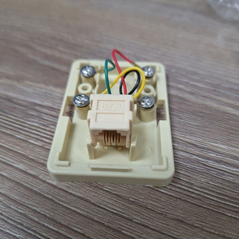 ตลับแยกสายสัญญาณโทรศัพท์บ้าน 4c 1/1 และ 1/2 รูปที่ 2