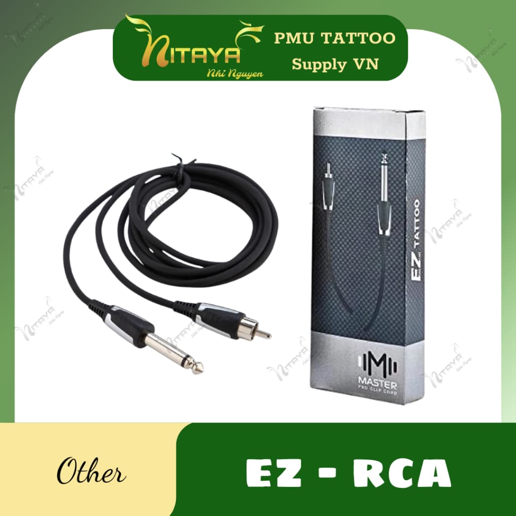สายไฟ RCA แบบดี สำหรับเครื่องสัก สายต่อเครื่องฮอค รูปที่ 3