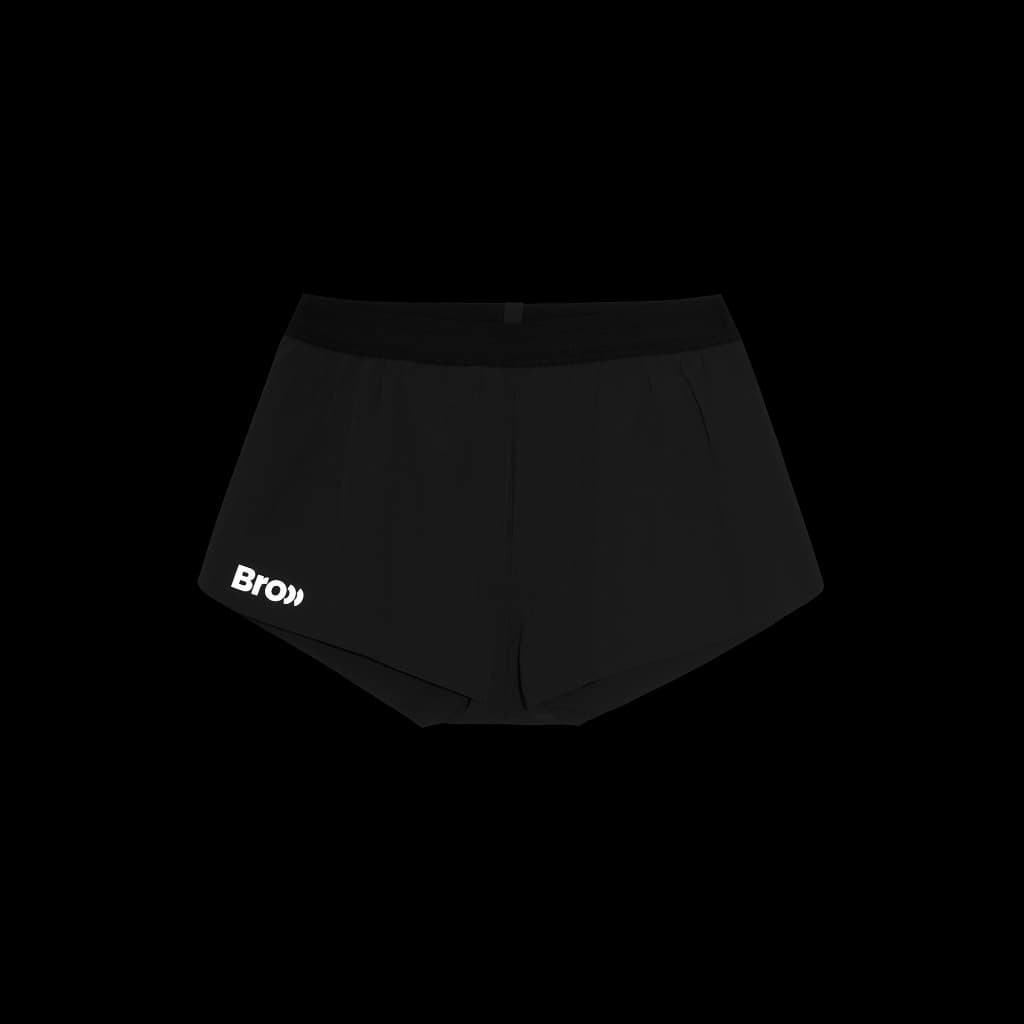 BROOO RUNNING SHORTS SS24 MEN BLACK รูปที่ 2