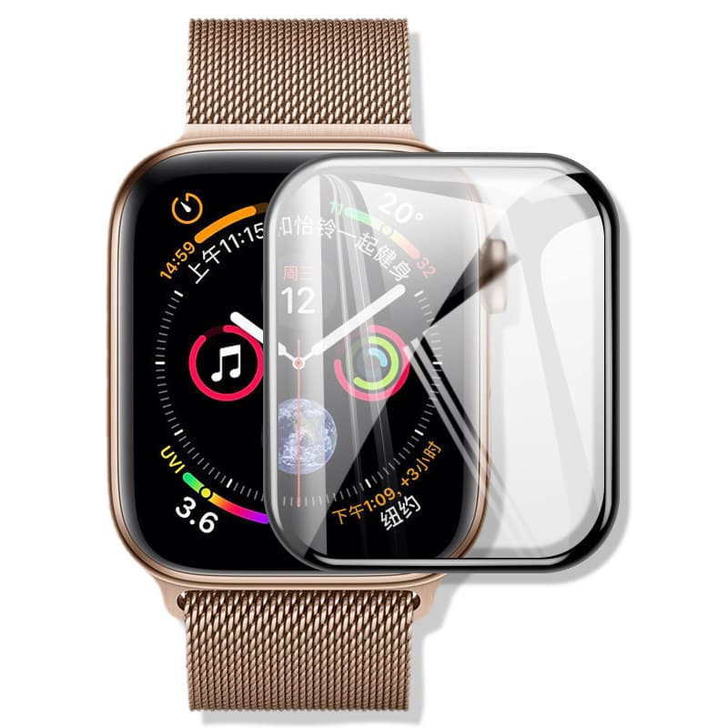 ตัวป้องกันหน้าจอนาฬิกาอัจฉริยะสำหรับ Series11 10 9 8 7 6 5 4 3 2 1 3D ฟิล์มคอมโพสิต 49mm41mm45mm46mm 40mm44mm 38mm42mm รูปที่ 7