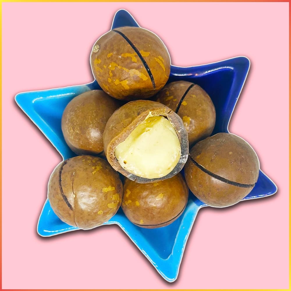 แมคคาเดเมีย อบเนย 200 กรัม g พร้อมทาน Macadamia Baked by Butter เม็ดใหญ่ กรอบ หอม อร่อย ถั่ว ธัญพืช รูปที่ 3