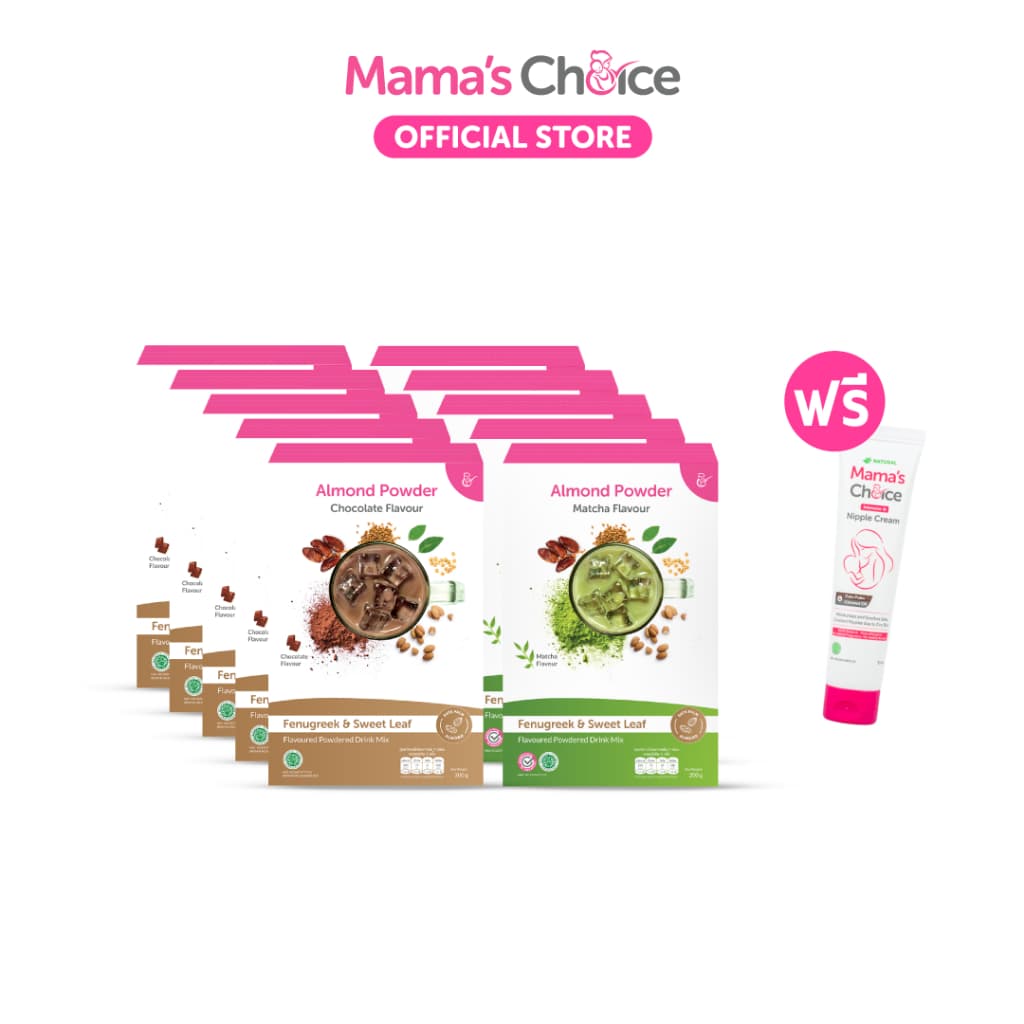 Mama's Choice เซ็ทนมอัลมอนด์ สำหรับคุณแม่ให้นม | Almond Milk Powder รูปที่ 3