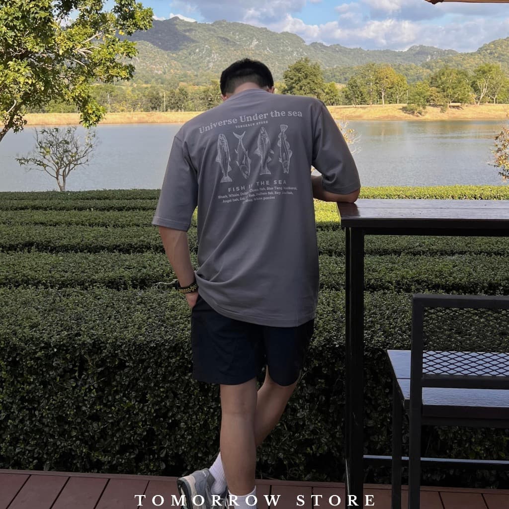 TOMORROW- เสื้อOVERSIZE/C20 Universe Under The sea รูปที่ 3