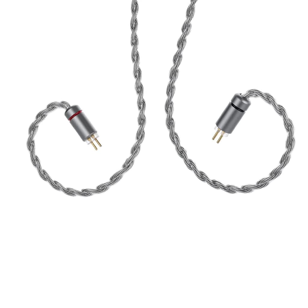 MoonDrop MC2 MIC Headphone Upgrade Cable Silver สายอัพเกรดหูฟัง รูปที่ 2
