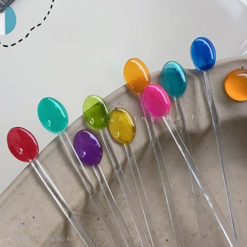 Adhere สีเจลไซรัปแคนดี้ ทาทับบนสีลูกแก้วได้ รูปที่ 6