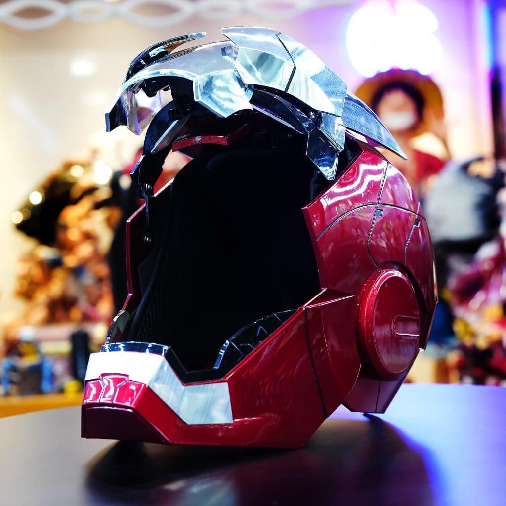 หมวก Iron Man Helmet ไอรอนแมน หมวดเต็มใบ สั่งด้วยเสียง มีรีโมท มีระบบสัมผัส รูปที่ 4