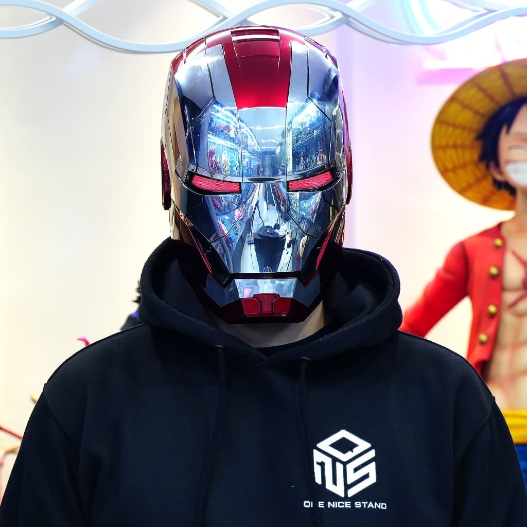 หมวก Iron Man Helmet ไอรอนแมน หมวดเต็มใบ สั่งด้วยเสียง มีรีโมท มีระบบสัมผัส รูปที่ 3