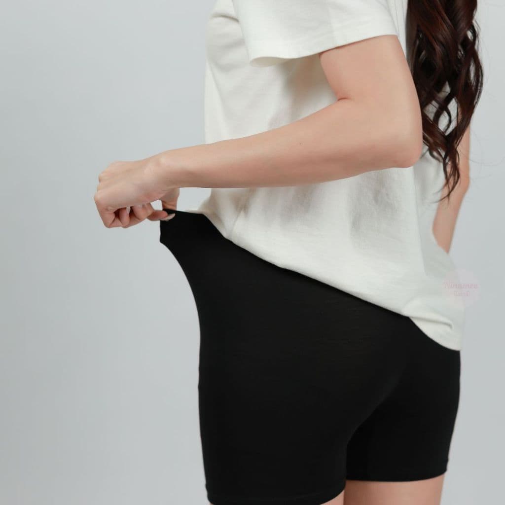 Ninamee แพ็ค 3 ชิ้น กางเกงซับในผ้านุ่ม XS-3XL กางเกงในขาสั้น ใส่เย็นสบาย ซับในกันโป๊ ใส่กันขาเบียด รูปที่ 3