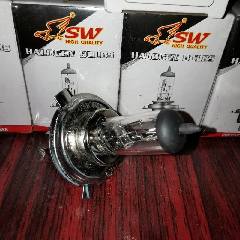 หลอดไฟหน้า 3 ขา 12V 35/35W H4 HS1 SCOOPY-I/ MSX/ SPARK115I/ FINN/ KSR รูปที่ 5