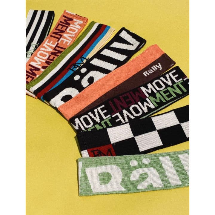 Rally Headband - ที่คาดผมทอลาย รูปที่ 2
