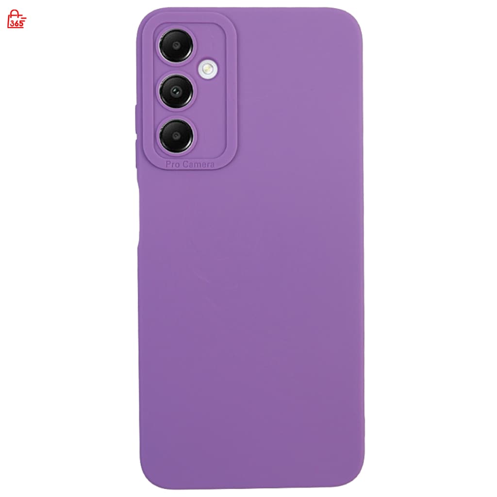 เคส สำหรับ Samsung Galaxy A05s เคสซิลิโคนนิ่ม กันกล้อง TPU สีพื้น รูปที่ 2
