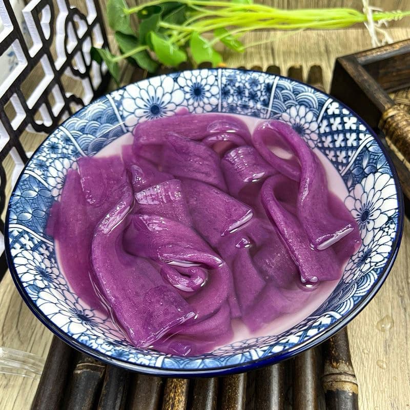 200g เส้นมันเทศ เกรดคุณภาพ เส้นชาบู หม่าล่าเส้นใหญ่ เนมันเทศผัก เหนียวนุ่มหนึบอร่อย 200g รูปที่ 2