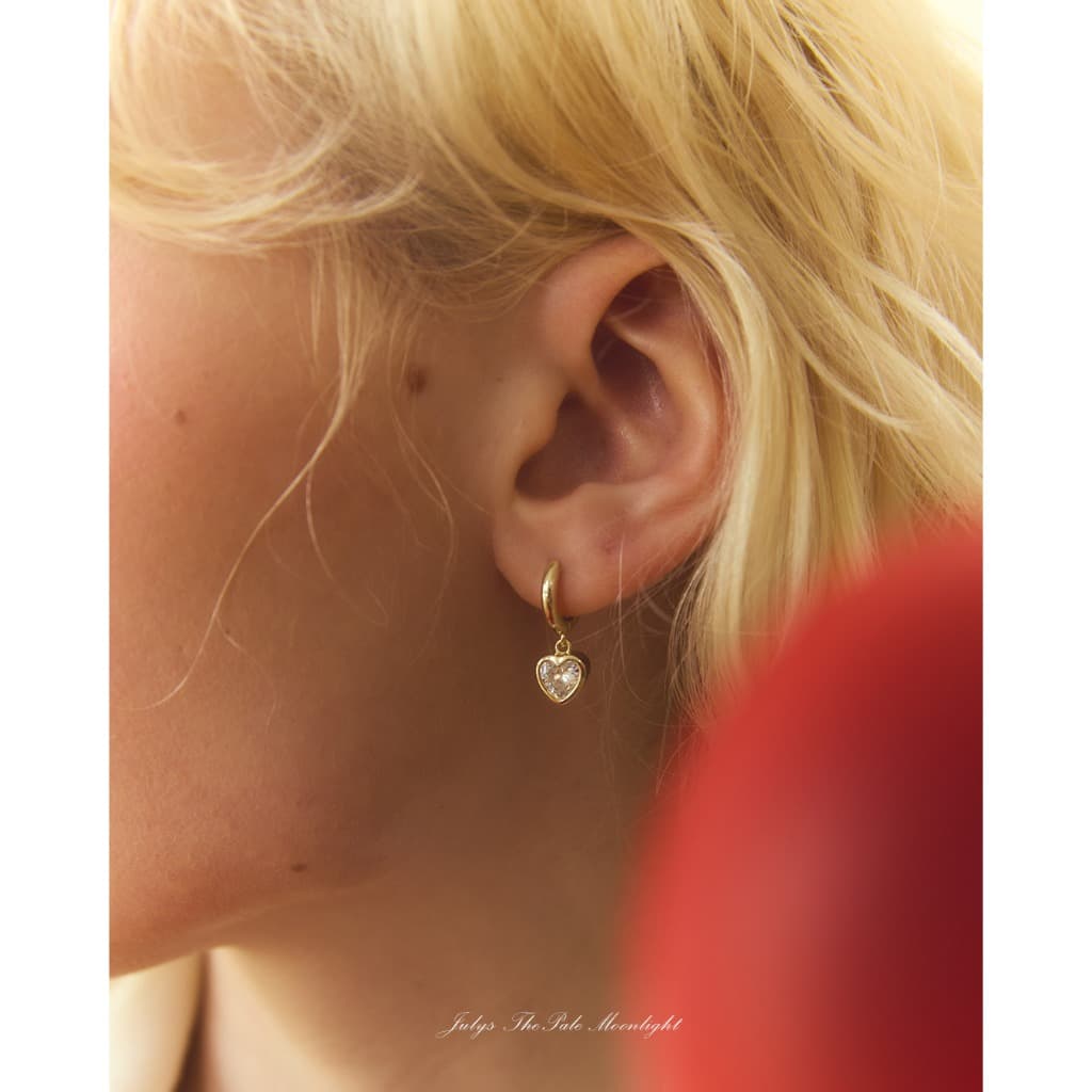 Julys - aimée huggie earrings รูปที่ 1