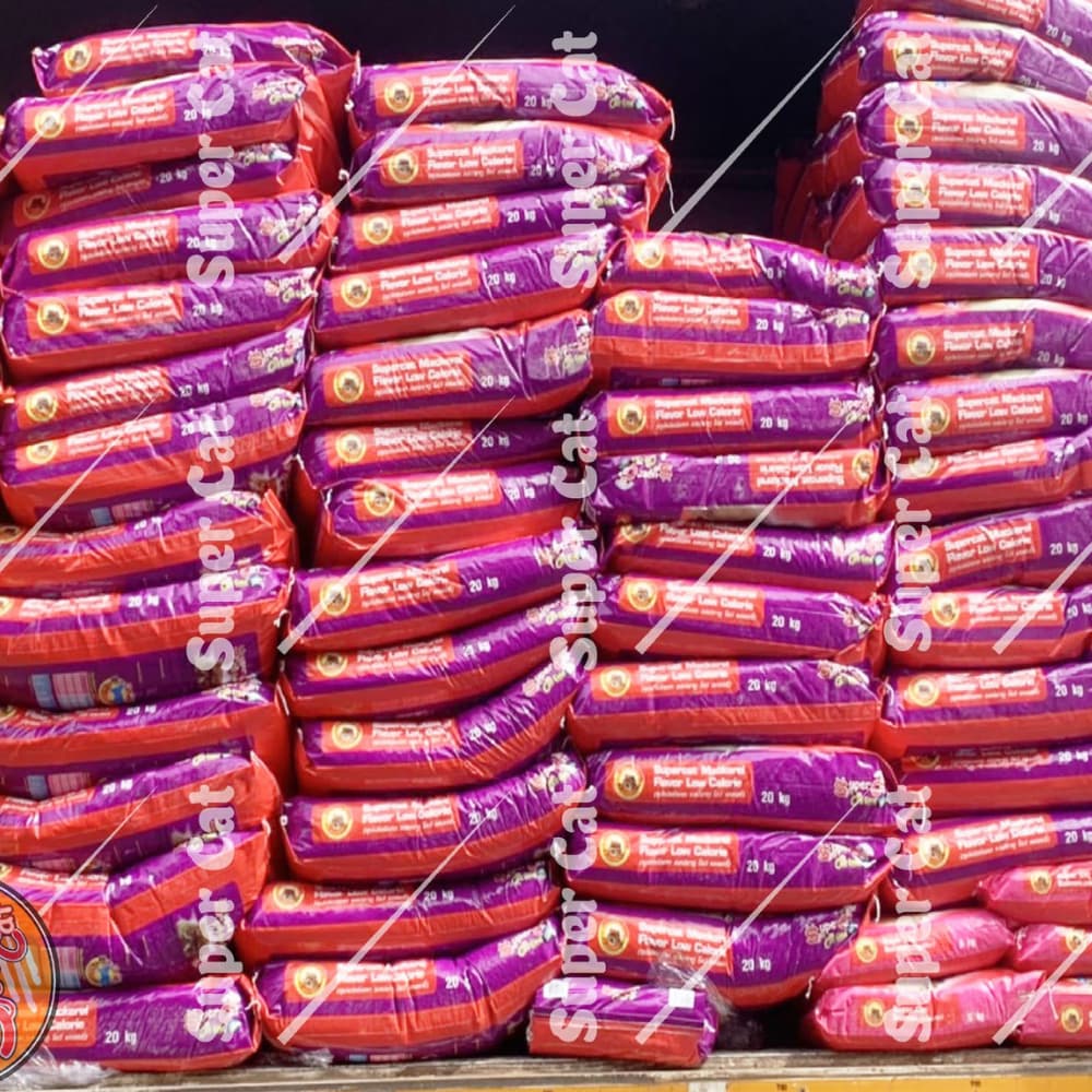 Supercat อาหารแมว ซุปเปอร์แคท บรรจุถุงย่อย 20 กก. แมว 4 เดือนทานได้ สูตรใหม่เน้นขนสวยด้วยโเมก้า 3 และสูตรดูแลหุ่น รูปที่ 7