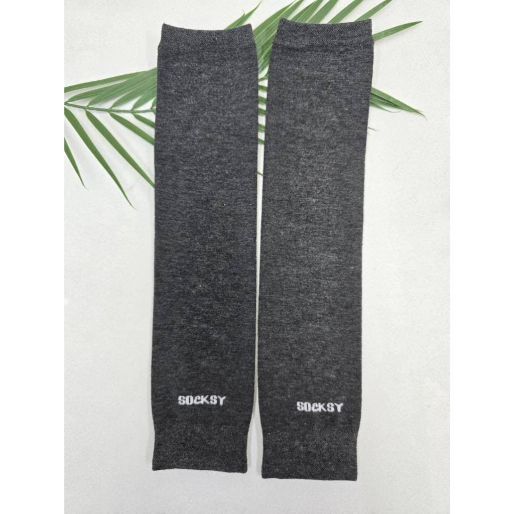 ปลอกแขนกันแดด ยี้ห้อ Socksy เนื้อหนา นุ่ม เนื้อไหมพรม ระบายอากาศได้ดี รูปที่ 8