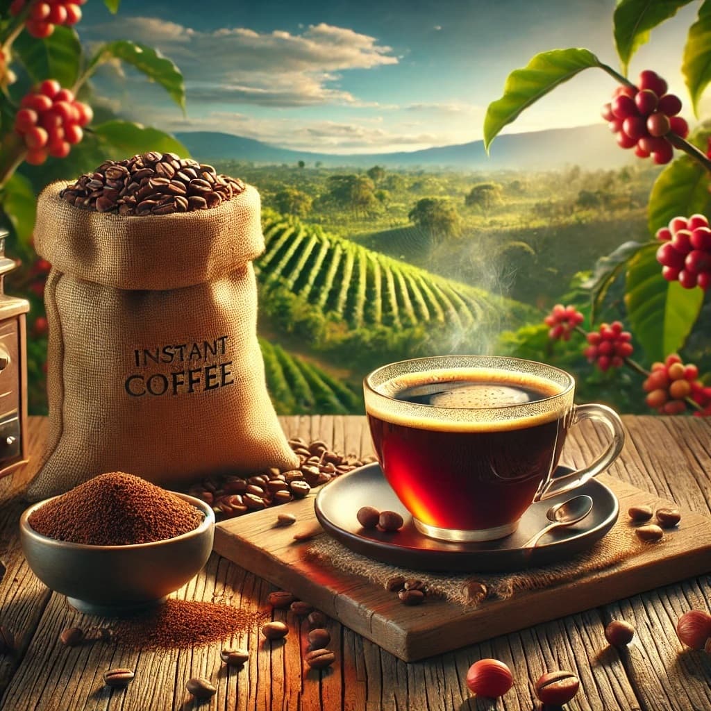 TOPCHOICE Robusta Instant Coffee Powder | กาแฟโรบัสต้าสำเร็จรูป หอม เข้มข้น พร้อมชง | 1 KG. รูปที่ 7