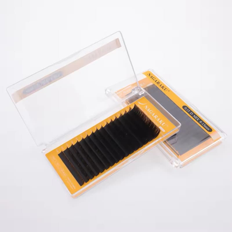 ขนตาเส้นแบนปลายแฉก NAGARAKU 5th Generation Premium Matte Ellipse Lash #อุปกรณ์ต่อขนตา ในไทย รูปที่ 7