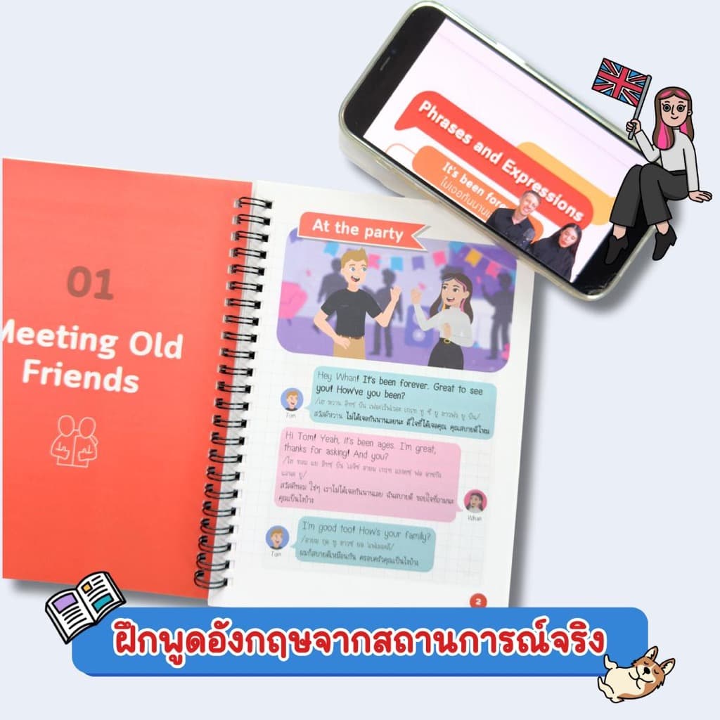 หนังสือฝึกพูดภาษาอังกฤษใน 3 เดือน รูปที่ 3