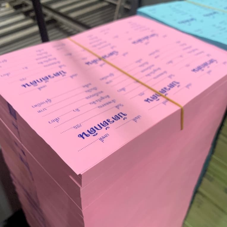 บัตรตักดิน บัตร 3 ตอน เล่มละ 100 ใบ รูปที่ 5