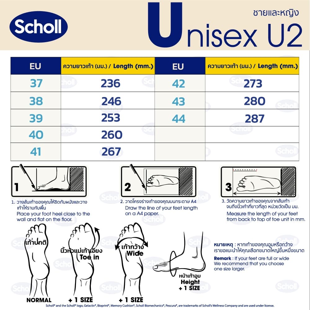 Scholl รองเท้ารัดส้นสกอลล์-มาริโอ้ Mario เทคโนโลยีComfort Sandals เบา ทนทาน รูปที่ 8