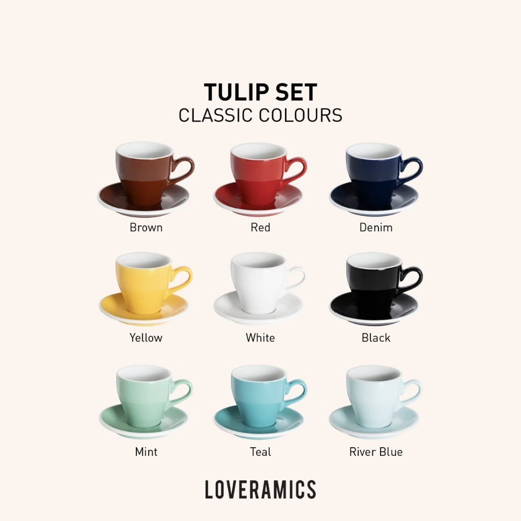 Loveramics ชุดแก้วกาแฟเซรามิค รุ่น Tulip Set รูปที่ 2