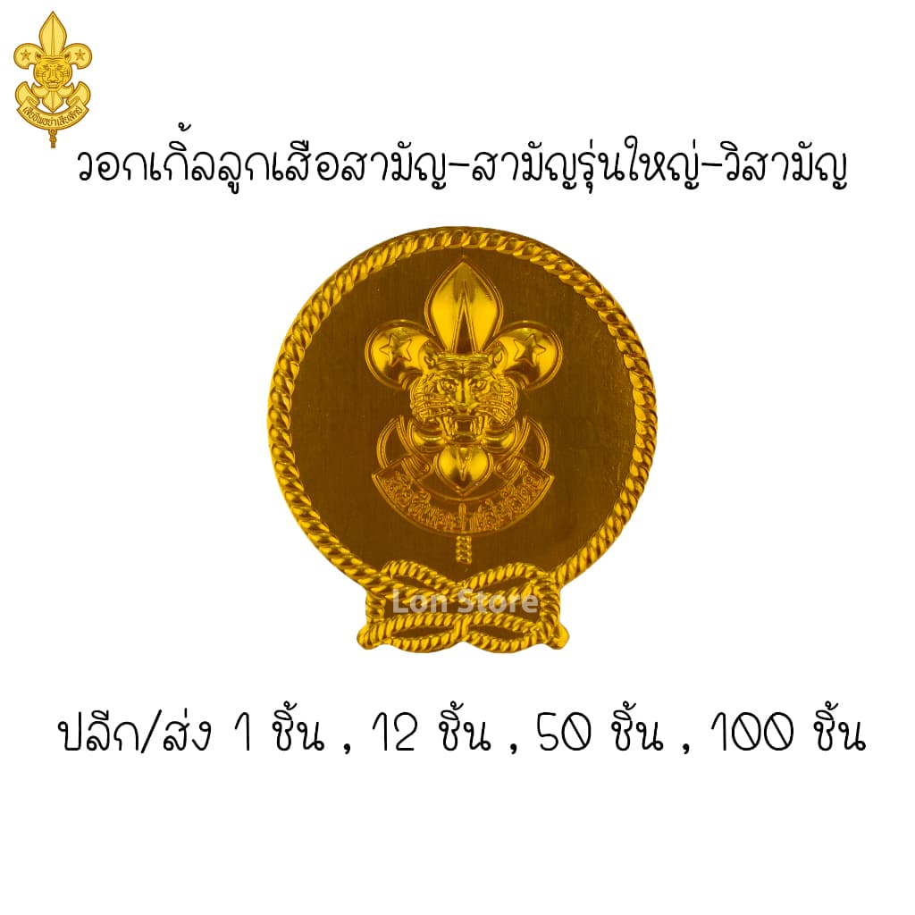 เครื่องแบบ ลูกเสือสามัญรุ่นใหญ่ ม.1-ม.3 หมวกลูกเสือ และเครื่องหมายต่างๆ ขอบิลเบิกโรงเรียนทางช่องแชท รูปที่ 5