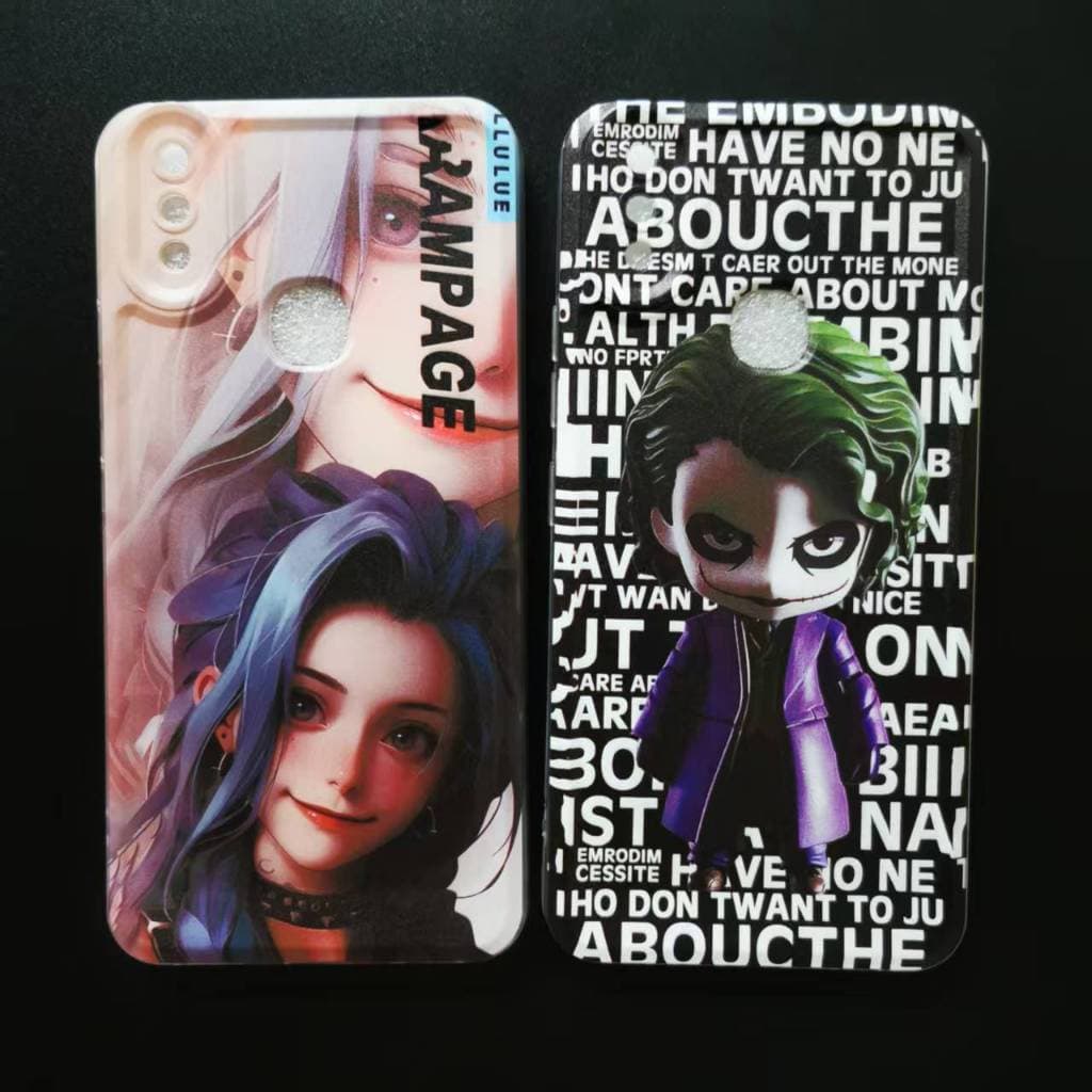 เคส สำหรับ vivo V9/Y85 2รุ่นใช้กันได้ เคสลายการ์ตูน น่ารัก เคสโทรศัพท์มือถือ V9 Y85 รูปที่ 4