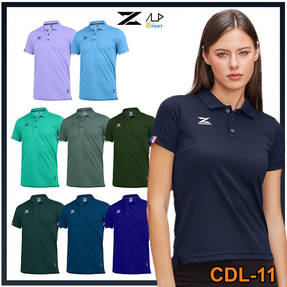 ลดโหดเหมือนโกรธใคร! เสื้อโปโลคอปกผู้หญิง CADENZA คาเดนซ่า รุ่น CDL-11Y S 2 แท้ 100 รูปที่ 1