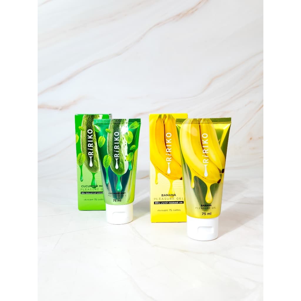 RIRIKO PLEASURE GEL - เจลหล่อลื่นสูตรน้ำ ใส ไม่เหนียวเหนอะหนะ 75ML รูปที่ 3