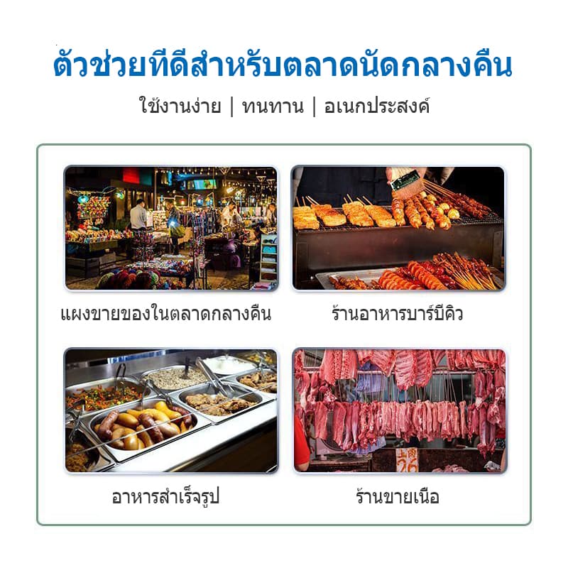 พัดลมแขวนไล่แมลงวัน พัดลมไล่แมลงวัน ใช้ไล่แมลงวันและยุง พัดลมเพดาน พัดลมเฉพาะสำหรับร้านขายผลไม้/เดลี่/ร้านขายอาหารสด รูปที่ 9