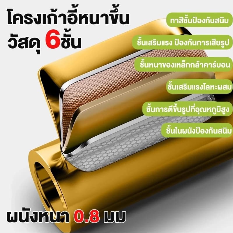 เก้าอี้แคมป์ปิ้ง เก้าอี้พับกลางแจ้ง เก้าอี้เอนนอน เก้าอี้สนามพับได้ แถมถุงจัดเก็บ ท่ออลูมิเนียมหนา รูปที่ 9