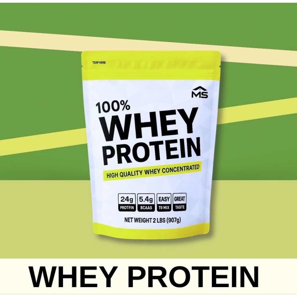 MS WHEY PROTEIN เวย์ โปรตีน จาก นม ไม่ใช่ soy ถั่วเหลือง รูปที่ 1