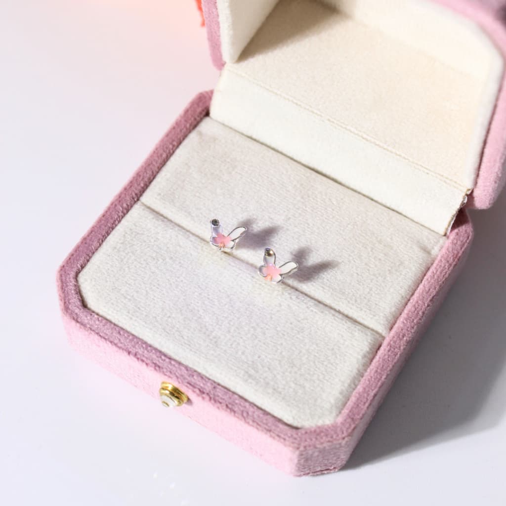 earika.earrings - Buttervine collection รวมต่างหูก้านเงินแท้ลายผีเสื้อสีหวาน ผิวแพ้ง่ายใส่ได้ รูปที่ 9