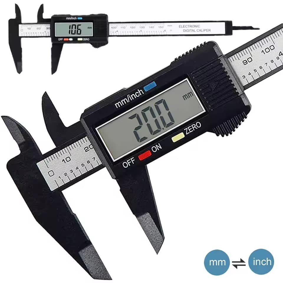 เครื่องวัดดิจิตอล เวอร์เนียร์ Digital Vernier caliper ขนาด 150 mm หรือ 6 นิ้ว รูปที่ 4