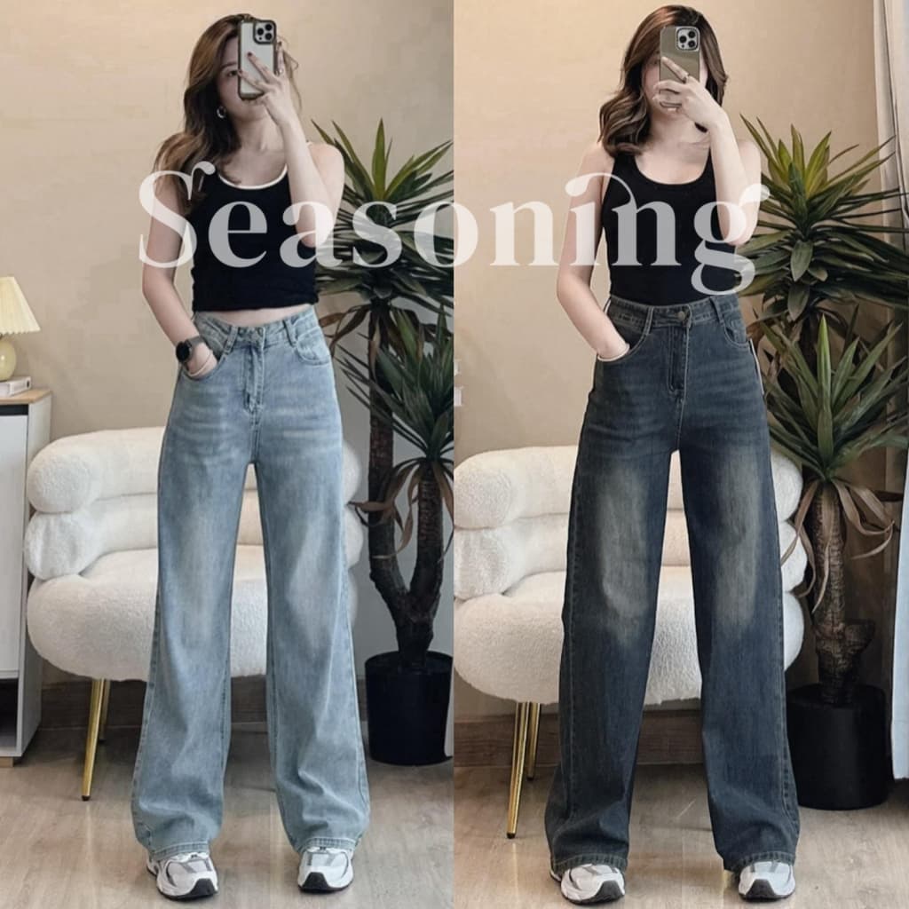 *ยาว 41-42" * Seasoning รุ่น OG มีไซส์ S-7XL ขากระบอกใหญ่ รูปที่ 3