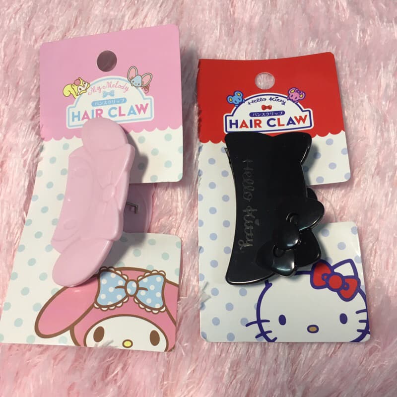 ที่หนีบผม กิ๊บหนีบผม คิตตี้ sanrio เหมาะสำหรับครึ่งหัว ผมไม่หนา ของแท้จากญี่ปุ่น ของใช้ ซานริโอ้ รูปที่ 4